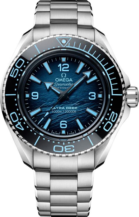 omega blue face watch|omega ultra deep summer blue.